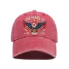 Wholesale Retro United States Baseball Cap With Curved Brim, Breathable Design Featuring Printing Craft, Perfect For America's 250th Anniversary