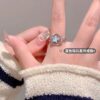 oly-c91fb3a530182d0add495aa8771c5f80 Wholesale Galaxy Accompaniment ~ Star Zircon Ring Light Luxury High-Quality Temperament Ring Fashion Personality Easiest for Match