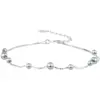 Wholesale Simple Style Ball Bracelet For Women In 925 Sterling Silver With Electroplated Gold Plating Featuring Beading Craft
