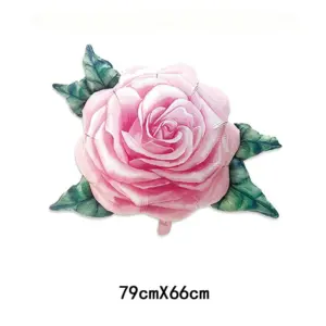 Hand-painted Oil Painting Rose / Pink
