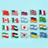oly-c956266895923f8123b745940854adaf Wholesale National Flag Cartoon Pinback Badge Metal Pin Featuring Stamping Craft In Multicolor