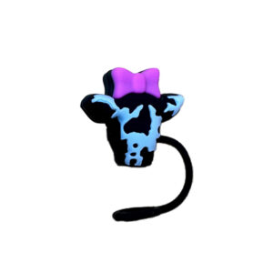 Purple bow bull head / 10mm inner diameter