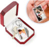 oly-c9678e87bc210815141fadaf4c079c74 Wholesale Photo Frame Plastic Blank Keychain Pendant Ps Photo Souvenir Decorative Buckle Creative Cut Out DIY Gift Key