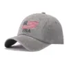 Wholesale American Flag Baseball Cap Unisex Outdoor Casual Cap Couple Hat Letter Design Summer Autumn Denim Material