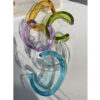 Wholesale Korean Dongdaemun Color Acrylic Bracelet Simple Geometric Transparent Resin Bracelet Jewelry