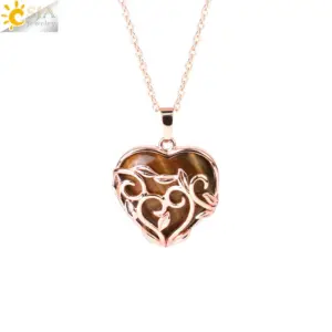 H117-Tiger Eye chain R