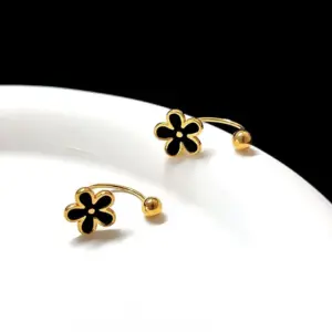 Multicolor-Golden Yellow / One Size / Earrings 7
