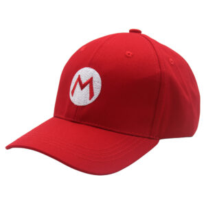 Wholesale Cross-Border Super Mary cartoon embroidered baseball cap anime Mario Mario sun protection peaked cap for men and women
