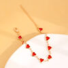 Wholesale love bracelet dopamine jewelry color heart-shaped bracelet women’s jewelry