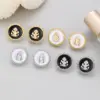 Wholesale Leaves Stud Earrings For Women With Copper Posts Electroplated And Zircon Inlay