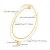 Wholesale PVD Coated Real Gold Plated Heart Shape 201 Stainless Steel 304 Stainless Steel Casual Elegant Simple Style Waterproof Non Tarnish 201 Stainless Steel Lobster Trigger Clasp Closure Pendant Necklace