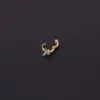 Wholesale Ear Cartilage Rings & Studs Lady Butterfly Copper Plating
