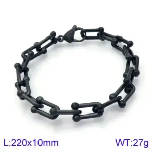 Black Bracelet KB138703-KFC