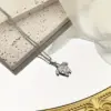 Wholesale 201 Stainless Steel Turtle Beach Modern Style Artistic Cable Chain Pendant Necklace
