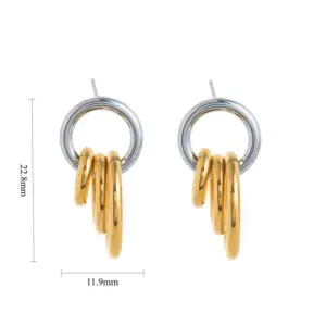 Gold Hoop Earrings