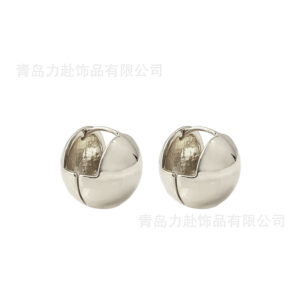 ER208 Large 1.7cm-Platinum