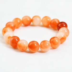 B1693-Y04 ice Orange / Handmade beaded
