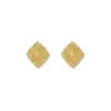Wholesale Asymmetrical Rhombus Stud Earrings For Women In 304 Stainless Steel With 18K Real Gold PVD Coated Plating 0.03µm Thickness