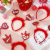 oly-cb446b0c9110770032168179c46a4e41 Wholesale Headband Valentine's Day Headband Bachelorette Party Dress up Headband Hairband Wedding Prom Decoration Photo Props