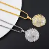 Wholesale Asymmetrical Basketball Pendant Necklace For Women In 304 Stainless Steel With Rhinestone Inlay And Box Chain