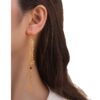 oly-cb8a2c534e8304166bdd311b749a2107 Wholesale Style Long Scripture Nanwo Amitabha Tassel Earrings National Style Not Falling Valentine's Day Gift Souvenir