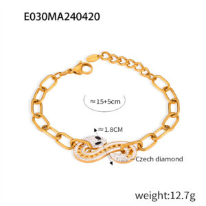 TXE030-Gold Bracelet