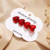 oly-cc088098131e59ad16bdb1b8636fcecc Wholesale Valentine's Day Sweet Heart Hairpin Side Clip Bangs Clip High-End Hairpin Duckbill Clip Hair Accessory