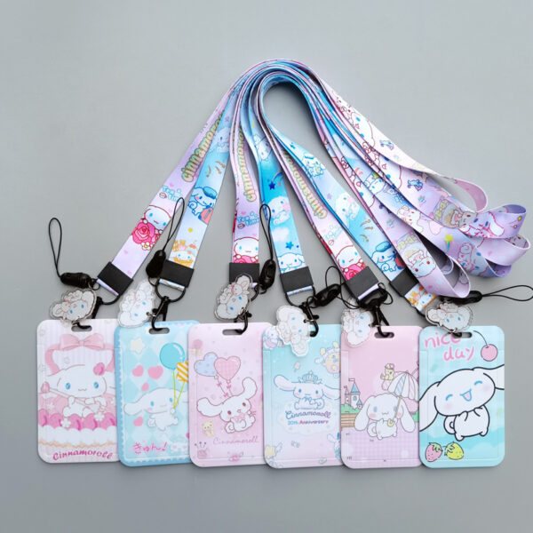 oly-cc129eb18ce73525c53510f9b531dbf0 Wholesale Cartoon Animation Hard Bus Push-fit Card Sleeve Thermal Transfer Student Campus Card Polyester Lanyard Card SLO OLY Exclusive