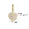 Wholesale Heart Shape Jewelry Set For Women With Zircon Inlay, 18K Real Gold Plated Copper, Water Plating And Twisted Rope Chain