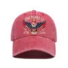 Wholesale Retro United States Baseball Cap With Curved Brim, Breathable Design Featuring Printing Craft, Perfect For America's 250th Anniversary