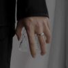 Wholesale ring niche design sense advanced couple men's and women's  Valentine's Day gift