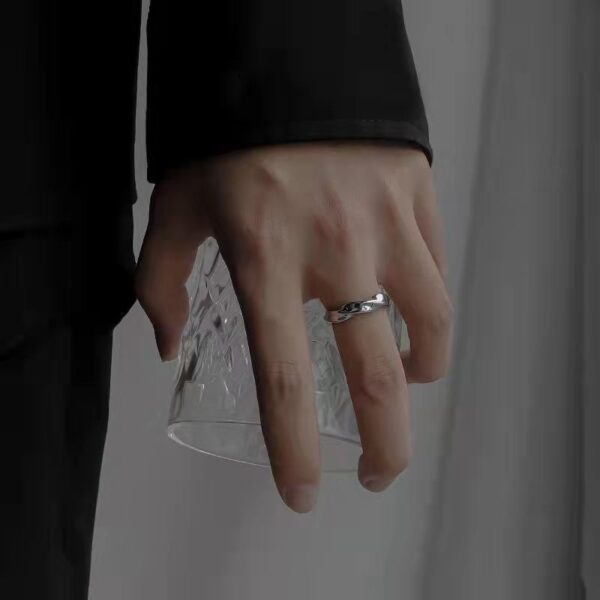 Wholesale ring niche design sense advanced couple men's and women's  Valentine's Day gift