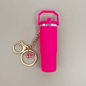 Portable butterfly rose red