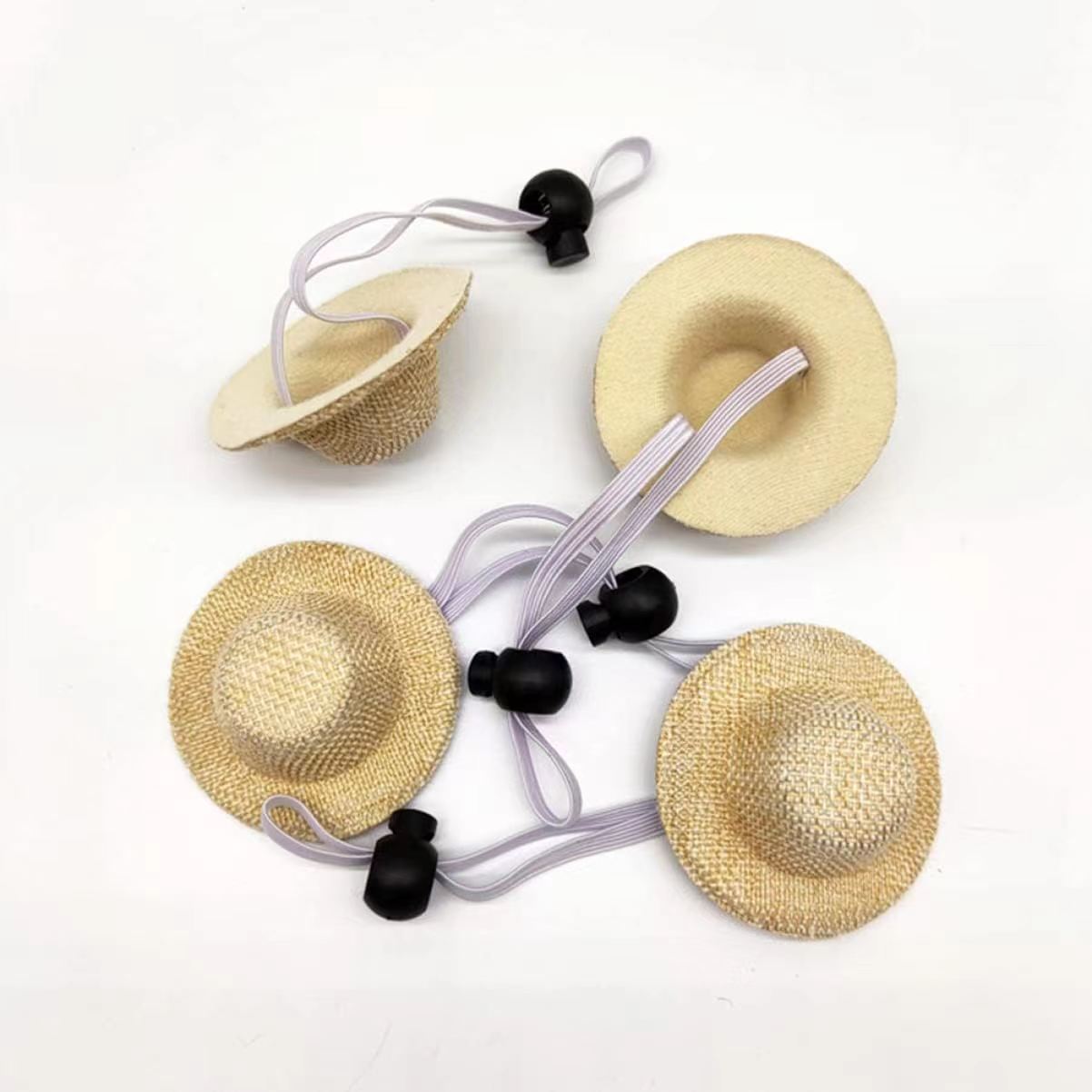 Wholesale Factory new doll decoration hair accessories hat handmade cute baby doll cloth hat mini birthday party pet small hat