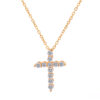 Wholesale Arrival Cross Necklace Women's Style Creative Design Geometric Lockbone Chain Punk Hip-hop Necklace Chain