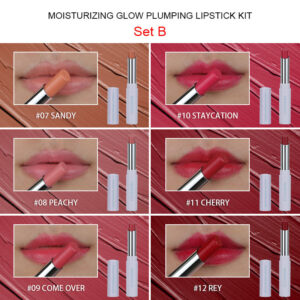 6 Pack Moisturizing Lipstick SET-B
