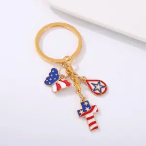 A605 Cross Keychain