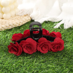 13cm silk flower gripper red-1 piece