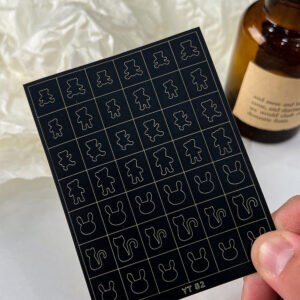 New inkjet printing sticker animal style (yt-82)