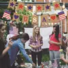 Wholesale Hanging Decoration Party Streamers Festival Bunting Banner Paper Material