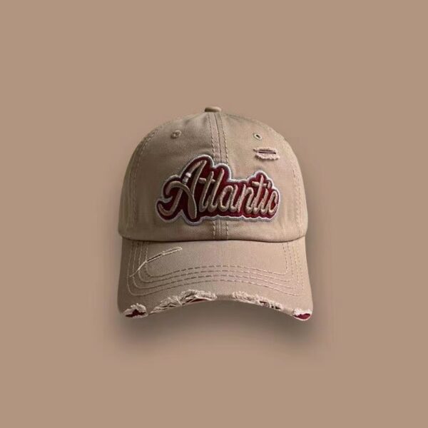 oly-cce795331f76f713a1e4049123eb1df0 Wholesale ig Washed Denim Rick Baseball Cap Women's Summer All-match Street Letter Embroidered Cap Men's Trendy