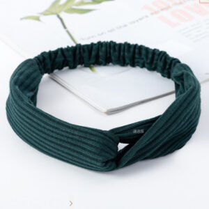 2 # knitted dark green