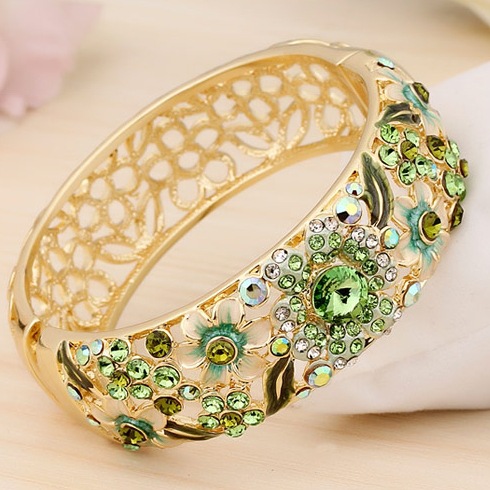 oly-cd24379214e4d1f93e83452ce6f8b750 Wholesale Supply Beijing cloisonne bracelet hollow enamel gold-plated jewelry vintage jewelry ethnic jewelry