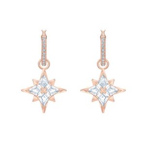 Eight-pointed star earrings
