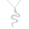 Wholesale Popular Jewelry Snake-Shaped Element Necklace Personalized Fashion Retro Snake Pendant Sweater Chain for Women
