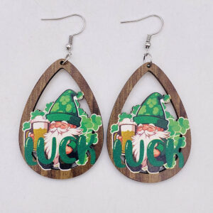 JE1207G / Wooden earrings