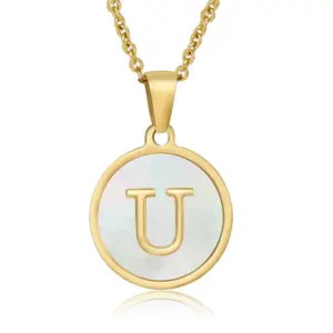 White Shell U (Including Chain)