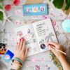 oly-cd5daa0f67a3e77444ff7dca8d4bf352 Wholesale 50 high-value fantasy unicorn series wholesale stickers fairy tale cartoon stickers best seller