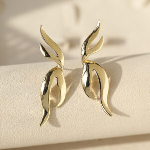 Wholesale  fashion all-match exaggerated personality alloy irregular graphics earrings earrings Valentine's Day gift for women