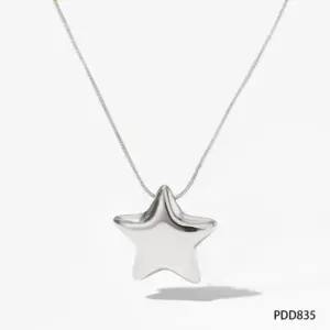 Silver Trumpet Necklace